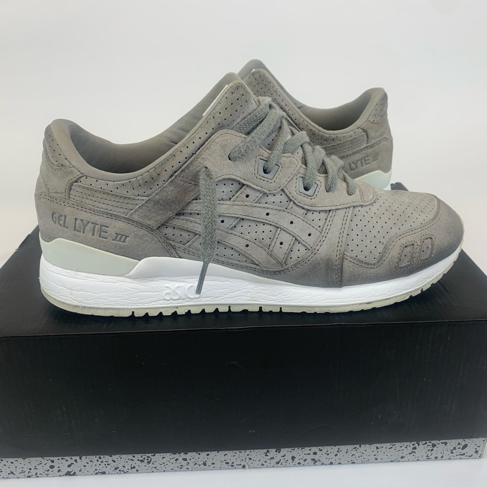 ASICS gel lyte 3 ‘aluminum’ read description